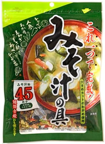 Miso soup ingredients 90g