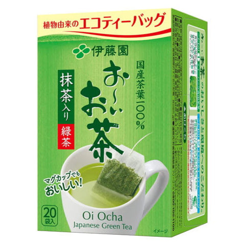 Oi Ocha Grüner Tee 20 Teebeutel