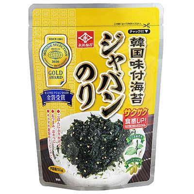 Jaban Korean Dried Seaweed furikake (Rice seasoning) 50g