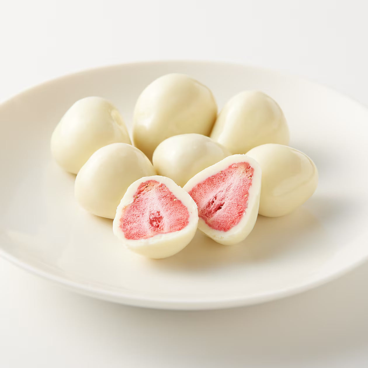 【無印良品】ホワイトチョコがけいちご