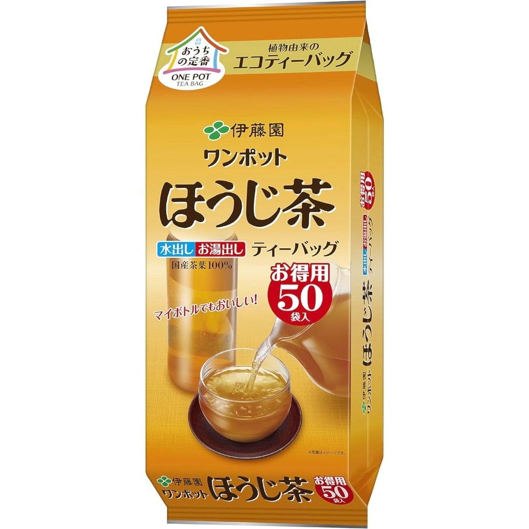HOJI-CHA (gerösteter grüner Tee) 50 Teebeutel
