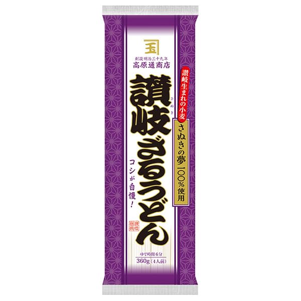 Sanuki Japanische Udon-Nudeln 360g