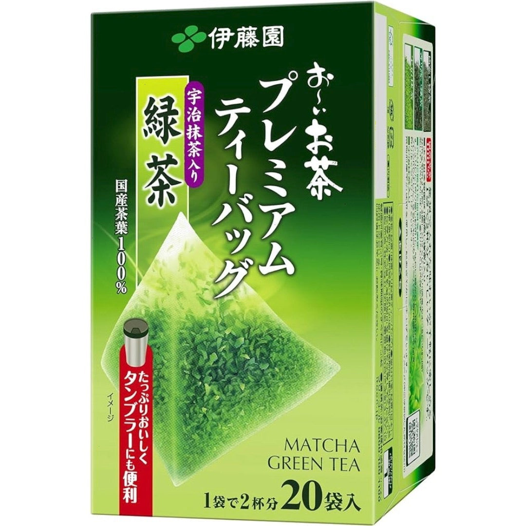Oi Ocha GREEN TEA"Premium Tea Bag" 20 Tea Bags