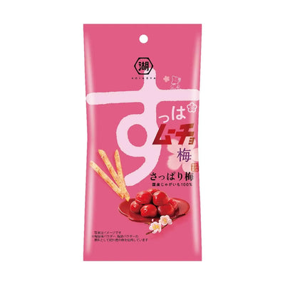 Suppa Muucho stick POTATO CHIPS "Umeboshi plum flavour" 34g {Best before 11.2025}