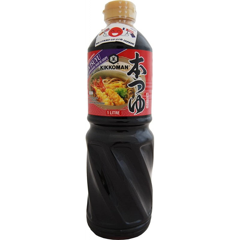 【キッコーマン】本つゆ 1L