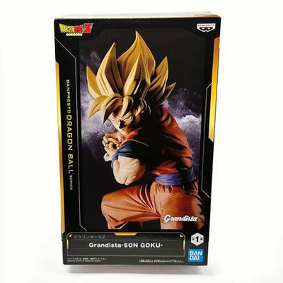 Dragon Ball Z Son Goku Figure – Grandista Series by Banpresto – Super Saiyan Anime Collectible Statue – Official Japan Import