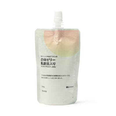 [MUJI] White peach jelly made with your skin in mind - Contains lactic acid bacteria