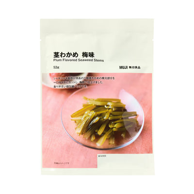 [MUJI] Wakame stems "plum flavour" 52g