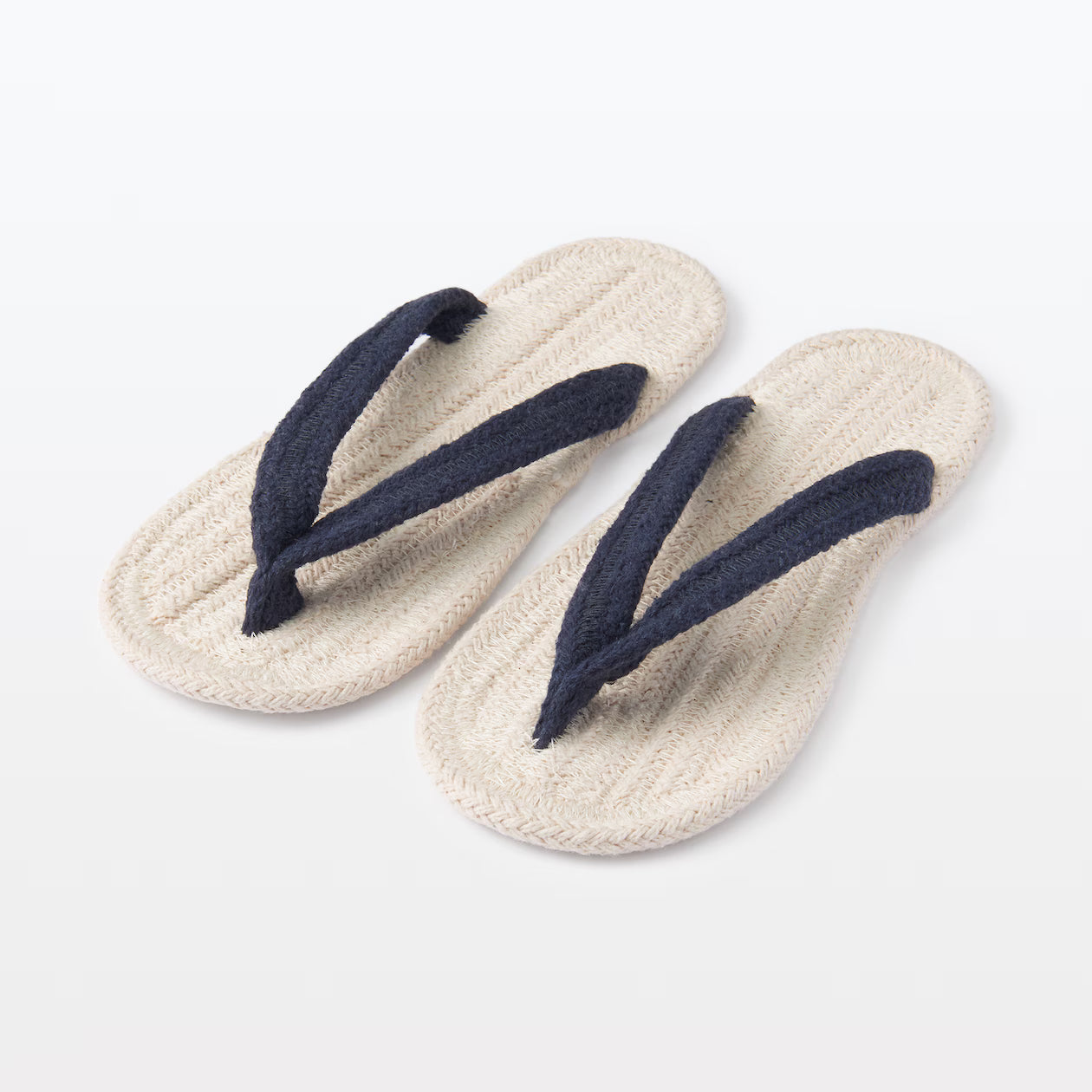 [MUJI] Zimmersandale „Marineblau“ Größe M (23,5 – 25 cm)