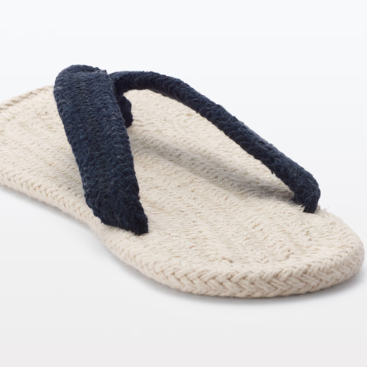 [MUJI] Zimmersandale „Marineblau“ Größe M (23,5 – 25 cm)