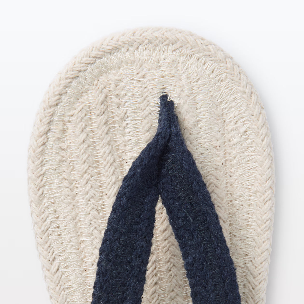 [MUJI] Zimmersandale „Marineblau“ Größe M (23,5 – 25 cm)