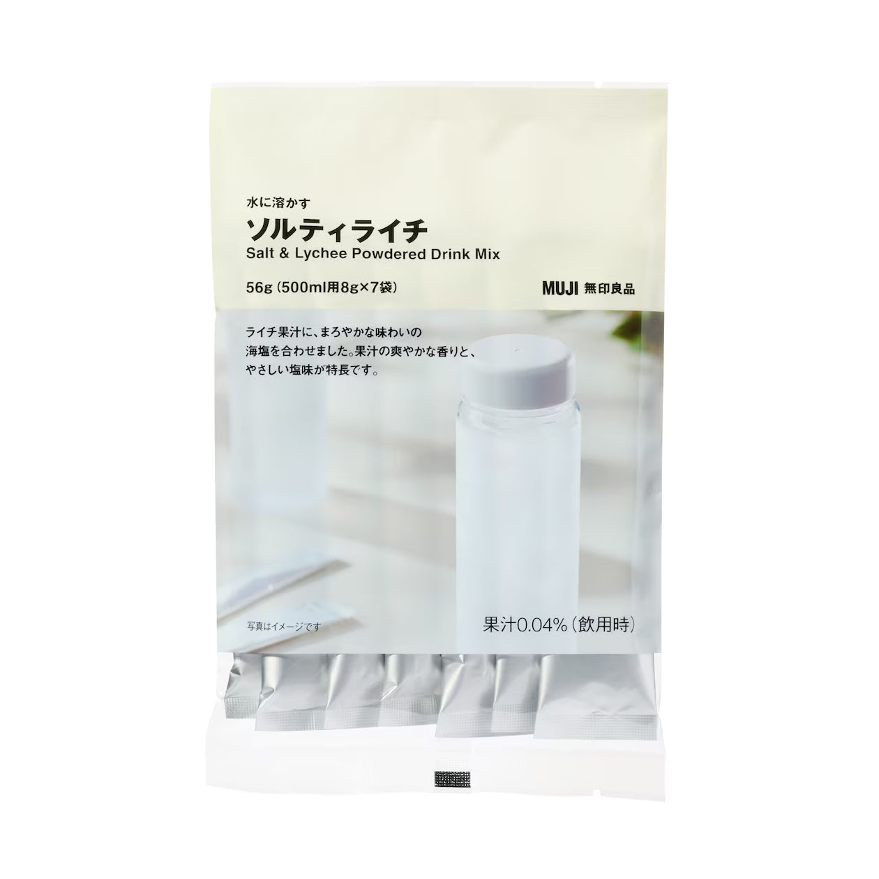 [MUJI] Salt & Lychee Powdered Drink Mix