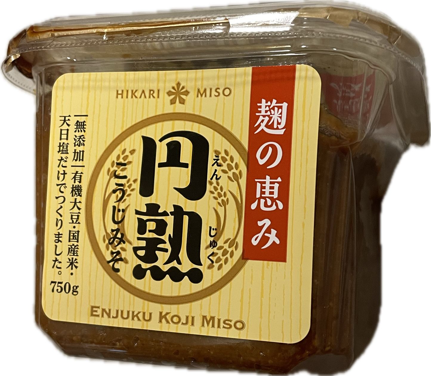 [訳あり]Enjuku ORGANIC MISO 750g {Deformed product}