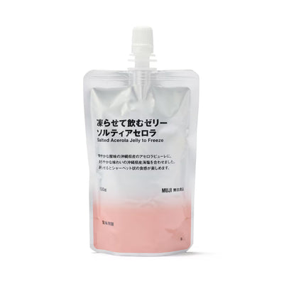 [MUJI] Frozen drinkable jelly: Salty Acerola 