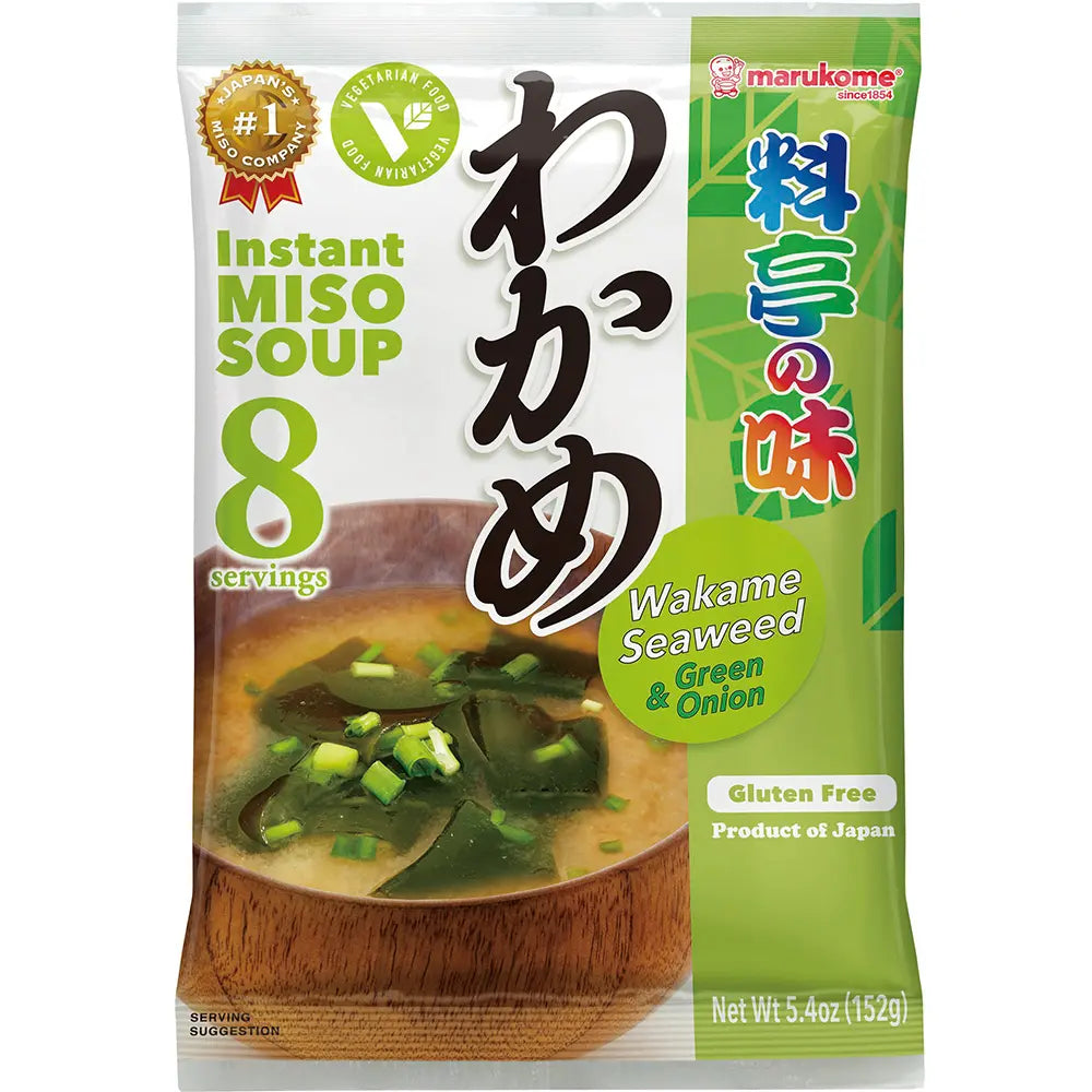 Ryotei no Aji Instant Miso soup "Wakame" 8pieces [Marukome]