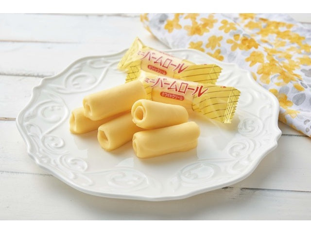Mini baum roll white cream 169g [BOURBON]
