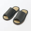 [MUJI] Pantoufles en jonc de mer à bout ouvert / Chaussures d'intérieur "Gris anthracite" Taille L