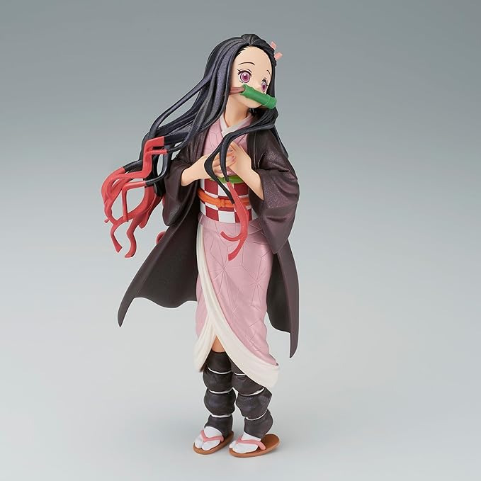 Demon Slayer Nezuko Kamado Figure – Glitter & Glamours by Banpresto – Premium Anime Collectible Statue – Official Japan Import