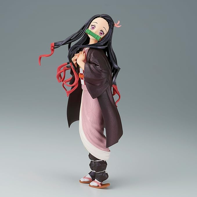 Demon Slayer Nezuko Kamado Figure – Glitter & Glamours by Banpresto – Premium Anime Collectible Statue – Official Japan Import