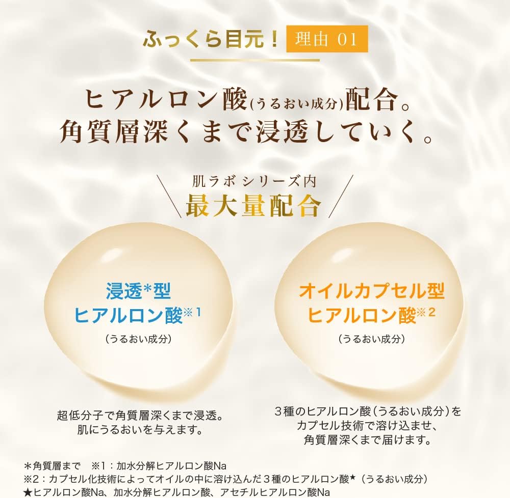 Gokujun Eye Cream 20g "Ultra Moisturizing Premium Hyaluronic"