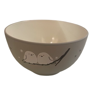 シマエナガ　味噌汁椀