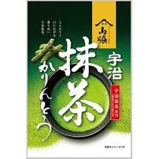 Karinto "Matcha flavour" (Japanese Deep Fried Brown Sugar Snack) 90g