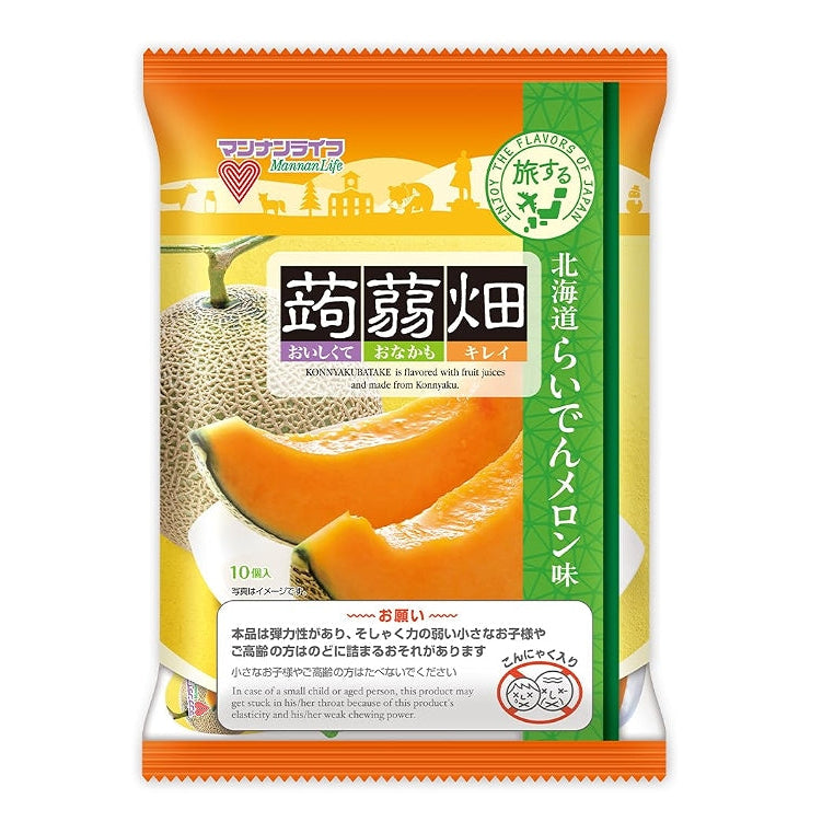 Konjac Batake Jelly „Melone“ 10 Stück