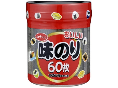 Takujo ajinori seasoned Nori Seaweed 10 cut 60 sheets