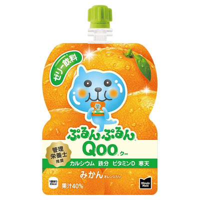 Purupuru Qoo Geleegetränk "Orange" 125g