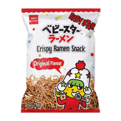 Baby Star Knuspriger Ramen-Snack „Original“ Hoshomen