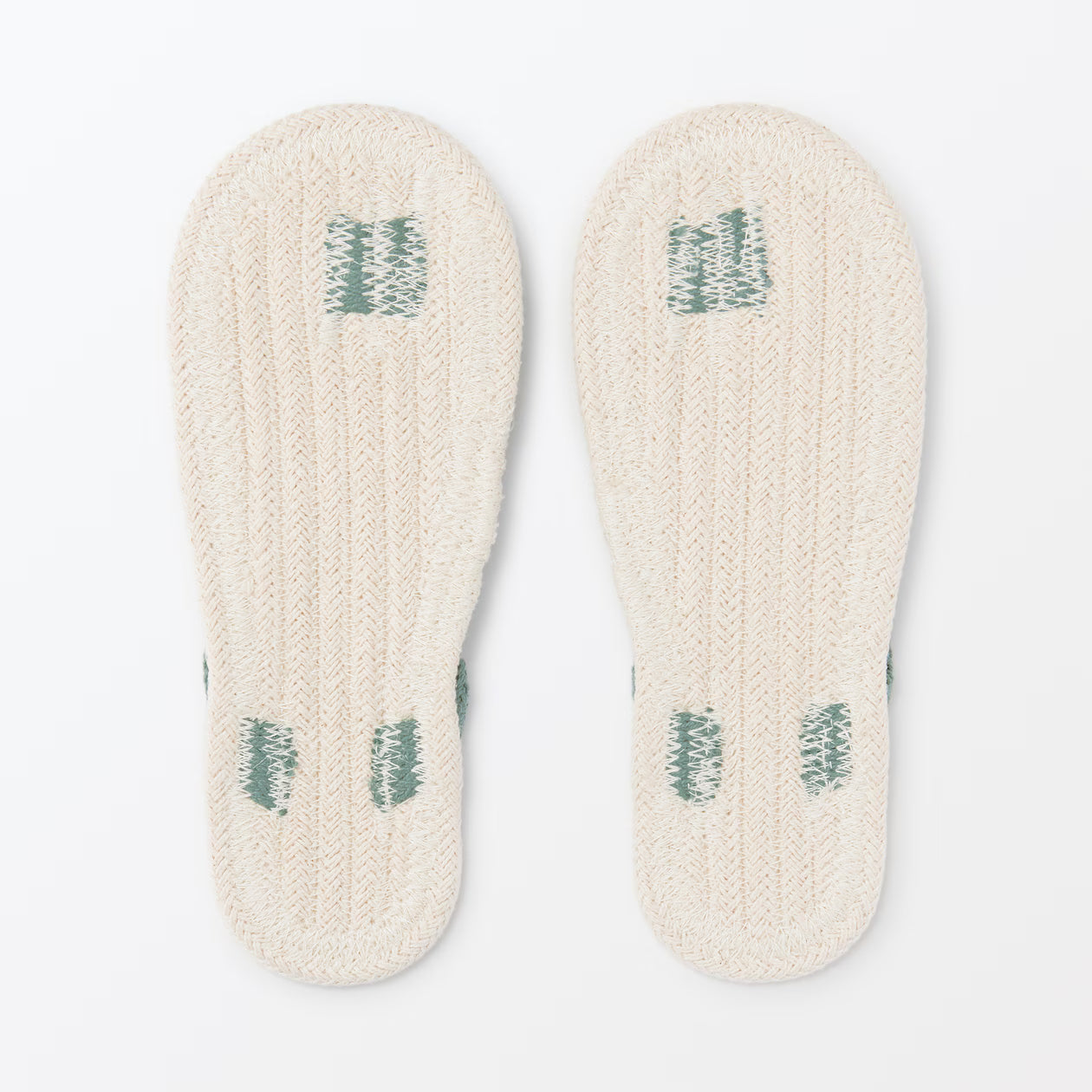 [MUJI] Zimmersandale „Smoky Green“ Größe L (25 – 26,5 cm)