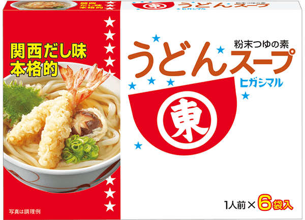 Udon-Suppe 8g x 6 Packungen [Higashimaru]