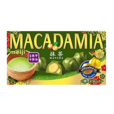 Macadamia Chocolate "Matcha" 9 pieces [meiji]
