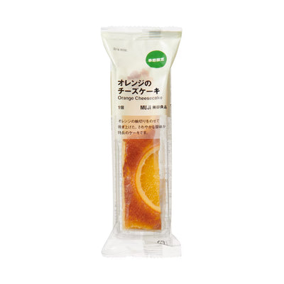 [MUJI] Orange cheese cake