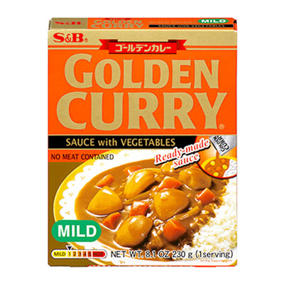 GOLDEN VEGETABLE CURRY Instant 230g "Mild" [S&B]