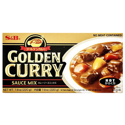 GOLDEN CURRY 220g "Hot"