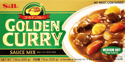 GOLDEN CURRY 220g "Medium hot" [S&B]