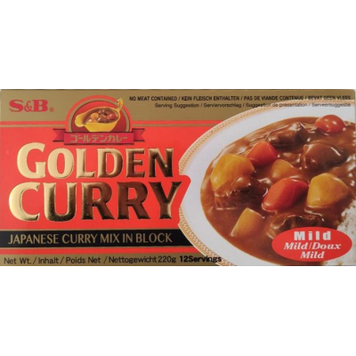 GOLDEN CURRY 220g "Mild" [S&B]