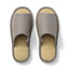 [MUJI] Pantoufles en jonc à bouts ouverts / Chaussures d'intérieur "Brun clair" Taille L