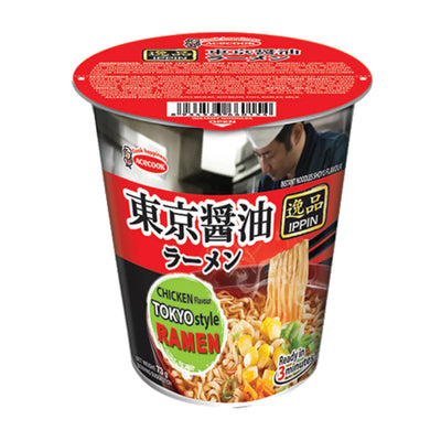 [Acecook] Ippin Instant-RAMEN-NUDELN im Becher „Sojasauce“ {Mindestens haltbar bis 30.08.2025}