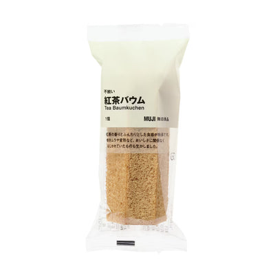 [MUJI] Black tea baumkuchen