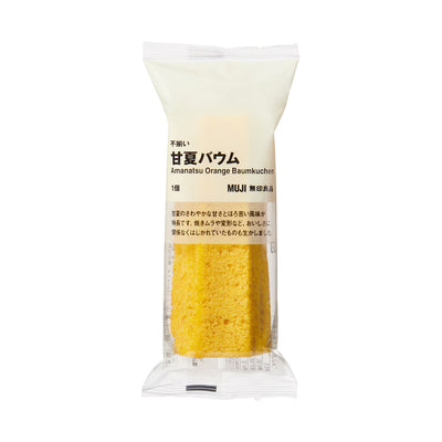 [MUJI] Amanatsu orange baumkuchen