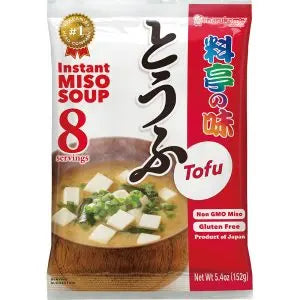 Ryotei no Aji Instant Miso soup "Tofu" 8 Stück [Marukome]