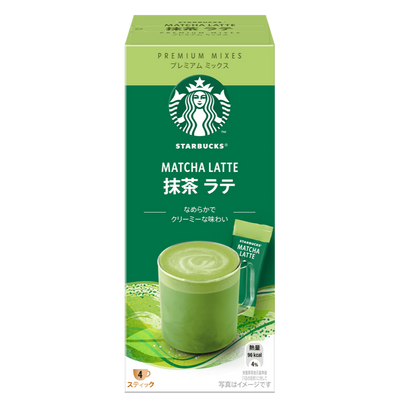 [STARBUCKS] Premium Mix Matcha Latte 4 pieces