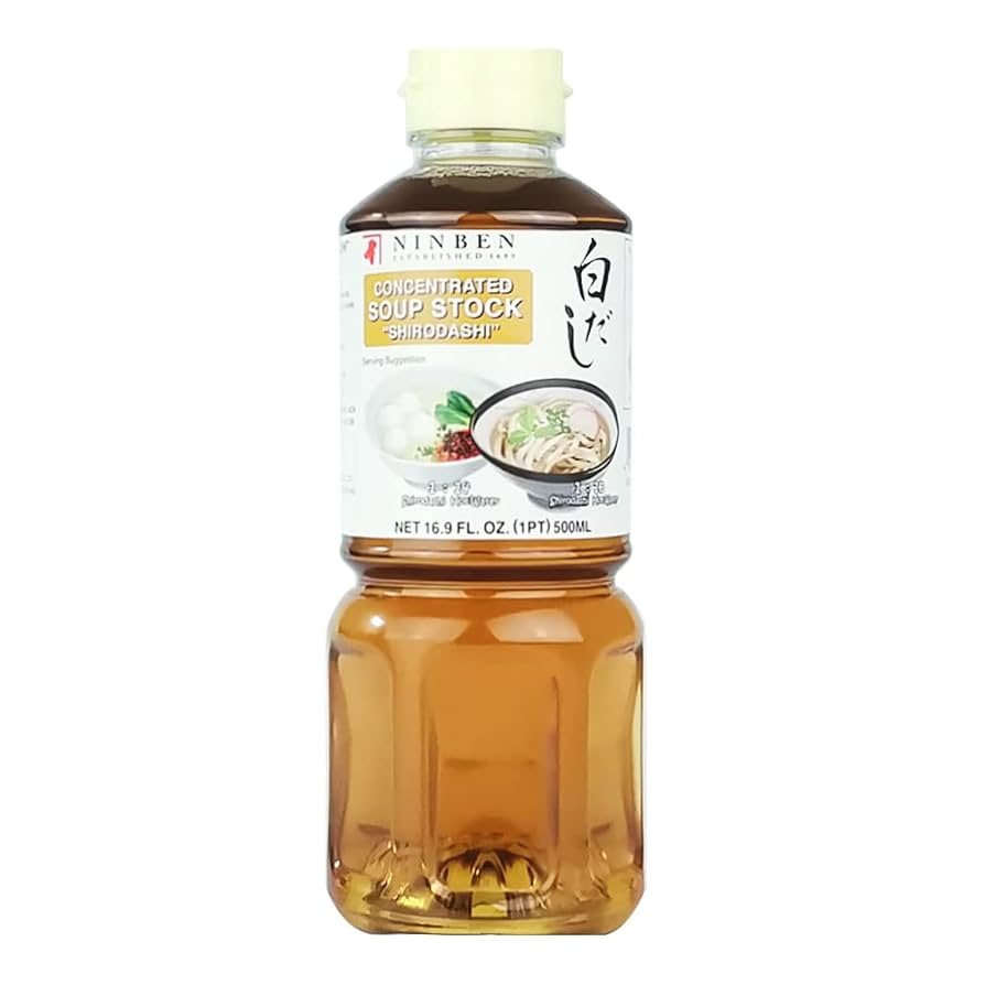 SHIRODASHI 500 ml (japanische Dashi-Brühe) [Ninben]