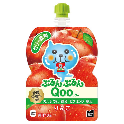 Purupuru Qoo Geleegetränk "Apfel" 125g