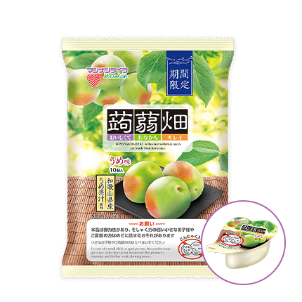 マンナンライフ 蒟蒻畑 うめ味 10個入